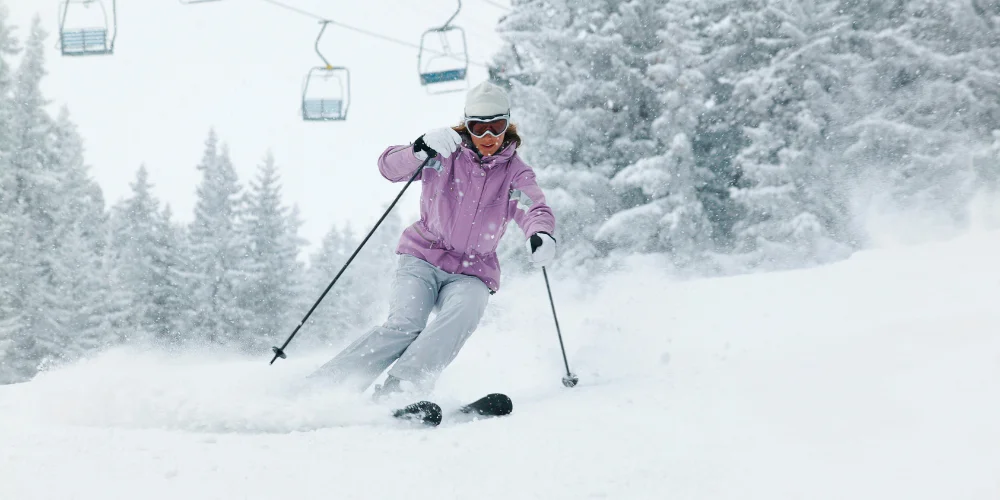 Skiing